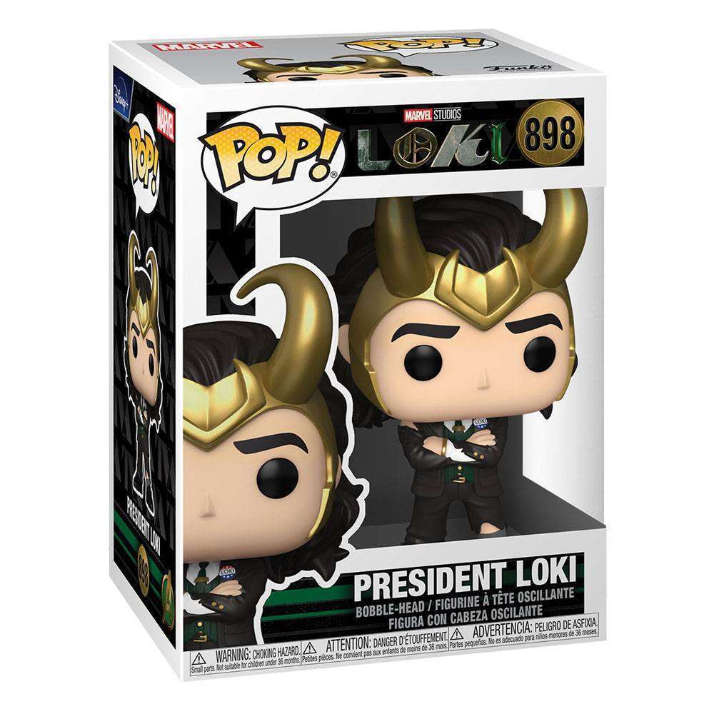 Funko Loki (2021) - President Loki Funko Pop! Vinyl Figure by LAB7 Malta, Europe