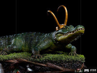 Iron Studios Loki Art Scale Statue 1/10 Alligator 15cm by LAB7 Malta, Europe