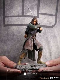 Iron Studios Lord Of The Rings BDS Art Scale Statue 1/10 Aragorn 24 cm by LAB7 Malta, Europe