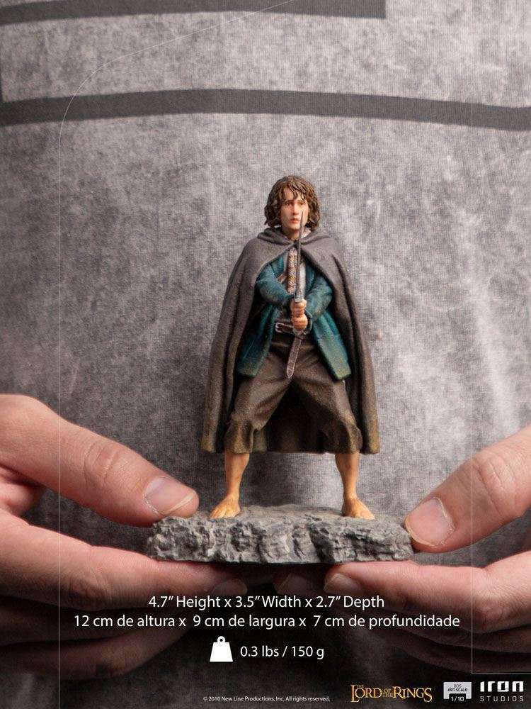 Iron Studios Lord Of The Rings BDS Art Scale Statue 1/10 Pippin 12 cm by LAB7 Malta, Europe