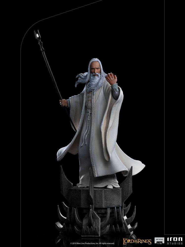 Iron Studios Lord Of The Rings BDS Art Scale Statue 1/10 Saruman 29 cm by LAB7 Malta, Europe