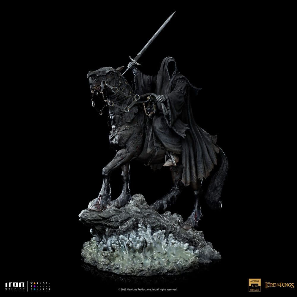 Iron Studios Lord Of The Rings Deluxe Art Scale Statue 1/10 Nazgul on Horse 42 cm by LAB7 Malta, Europe
