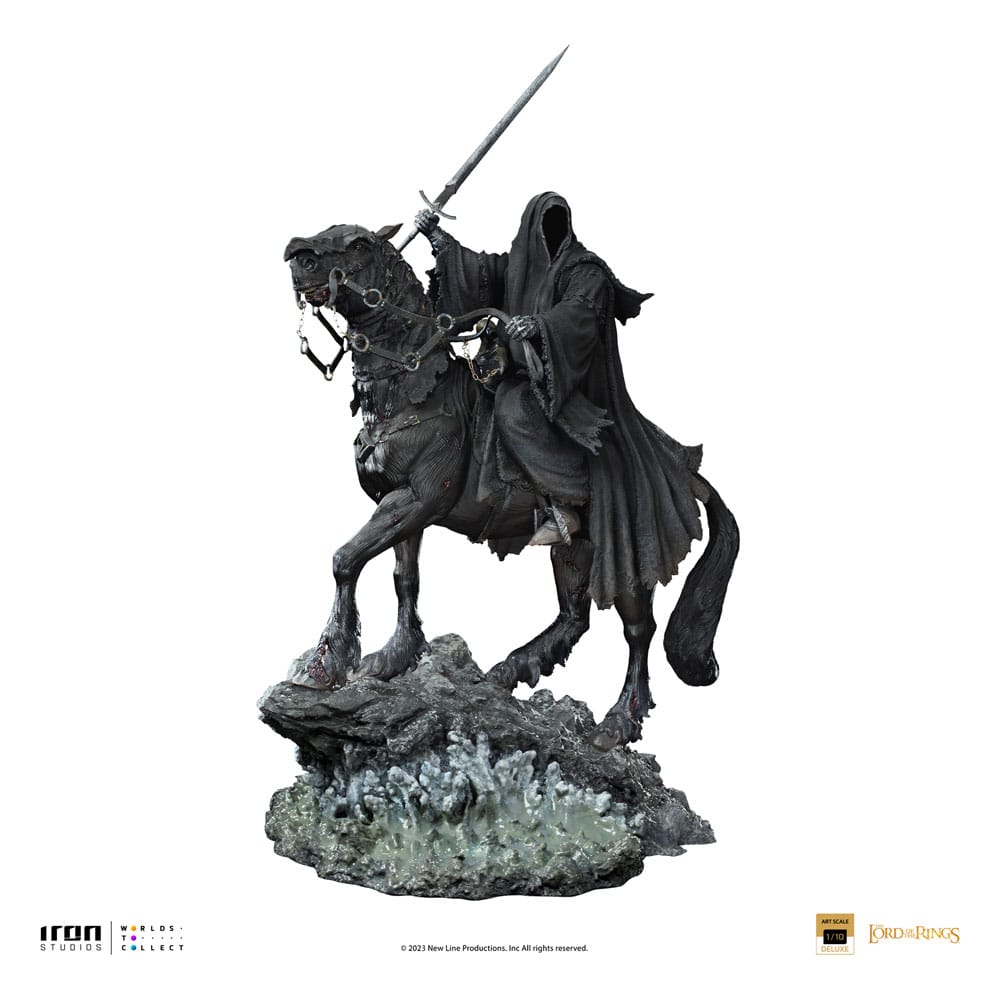 Iron Studios Lord Of The Rings Deluxe Art Scale Statue 1/10 Nazgul on Horse 42 cm by LAB7 Malta, Europe