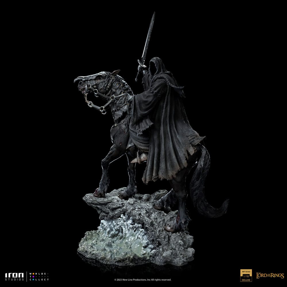 Iron Studios Lord Of The Rings Deluxe Art Scale Statue 1/10 Nazgul on Horse 42 cm by LAB7 Malta, Europe