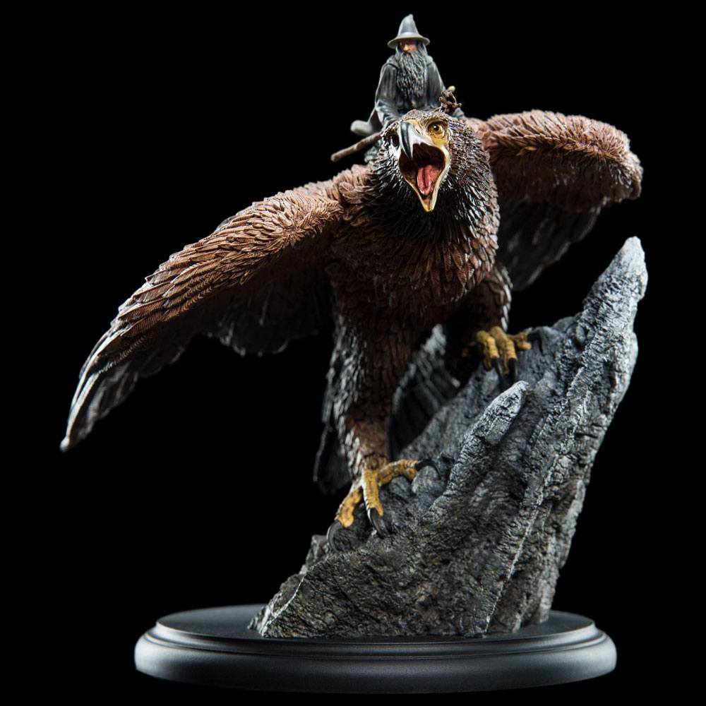 WETA Workshop Lord of the Rings Gandalf on Gwaihir Statue 15cm by LAB7 Malta, Europe