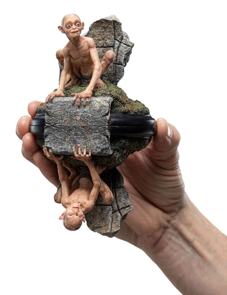 WETA Workshop Lord of the Rings Mini Statues Gollum & Sméagol in Ithilien 11 cm by LAB7 Malta, Europe