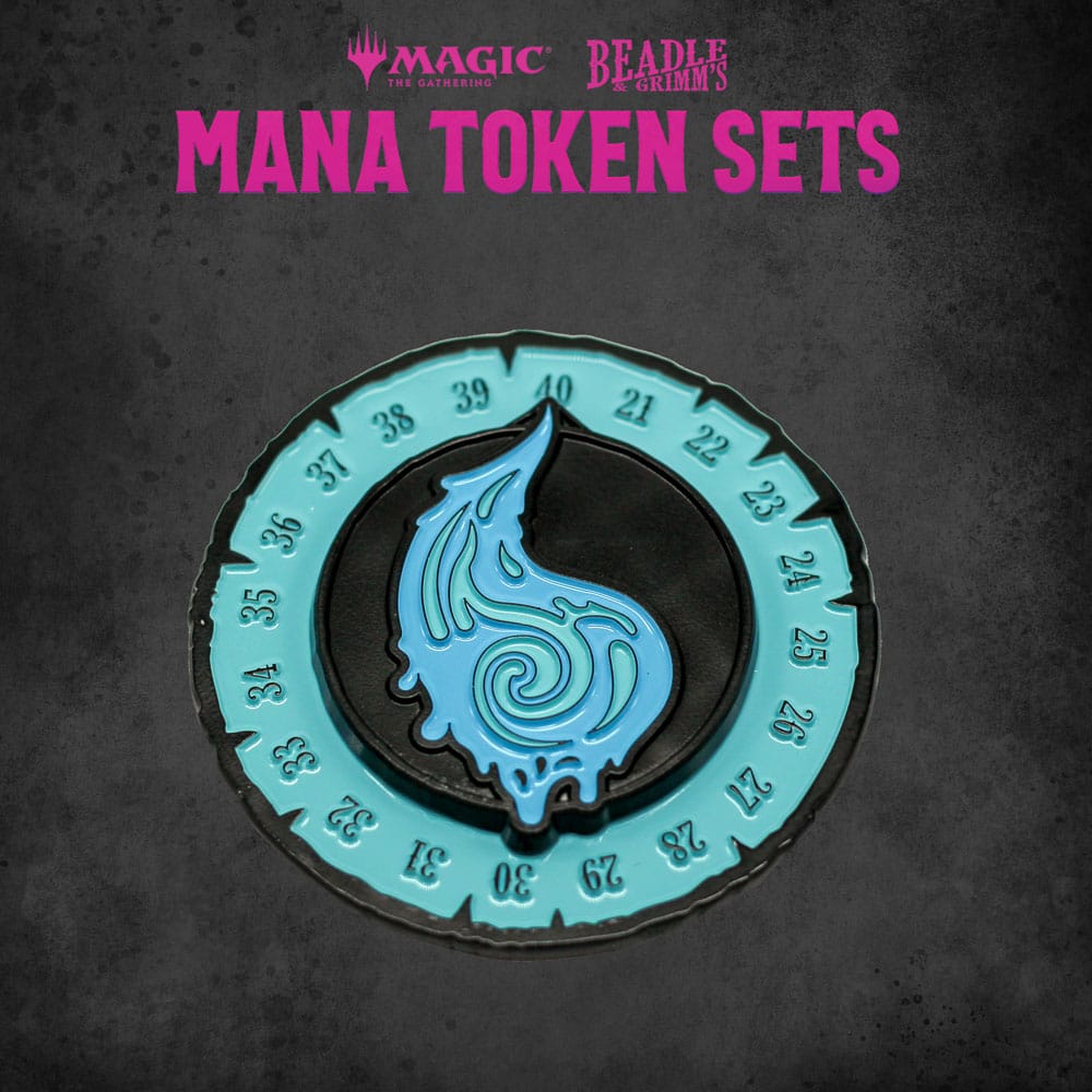 Beadle & Grimm´s Magic: The Gathering Blue Mana Dice & Token Pack by LAB7 Malta, Europe