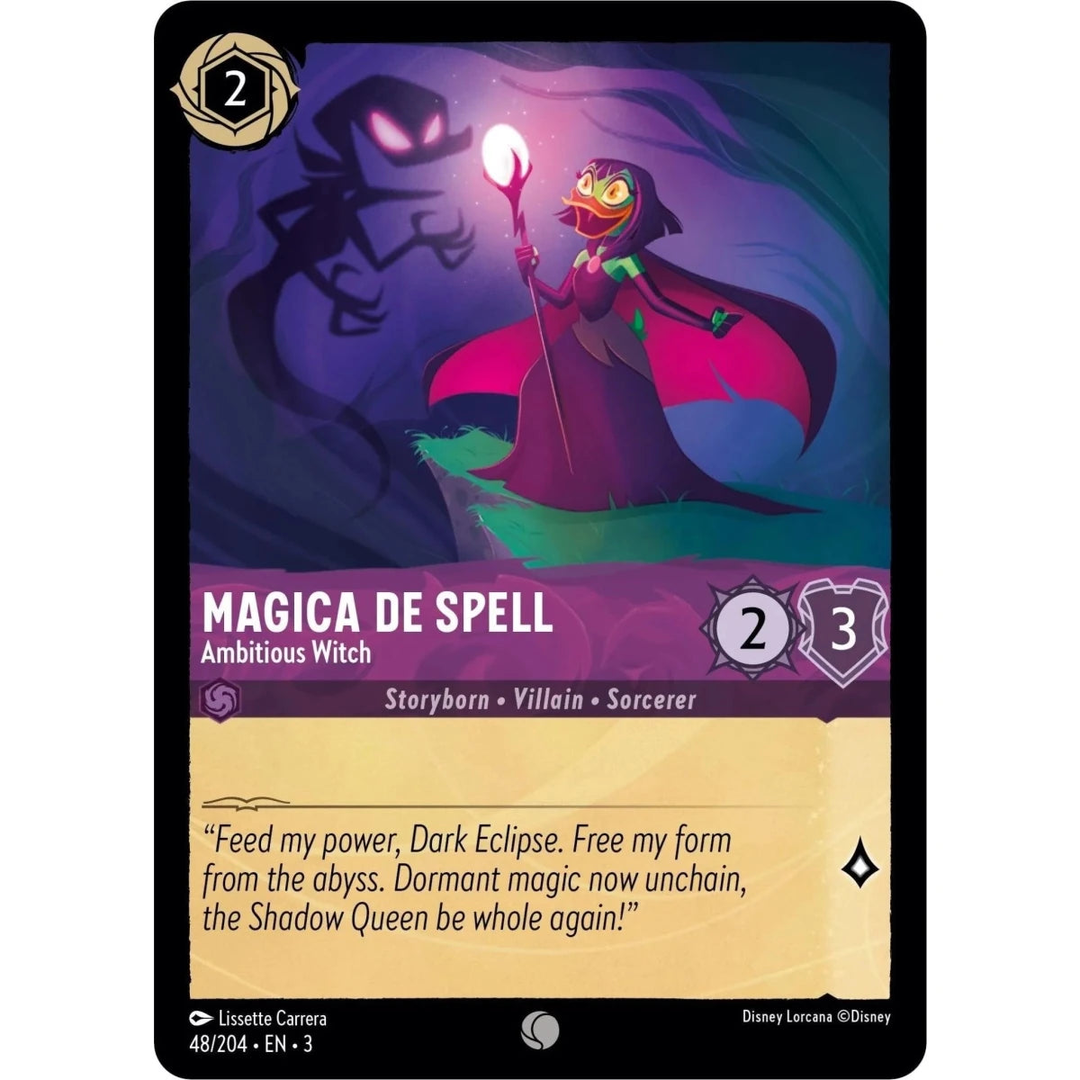 Magica De Spell - Ambitious Witch (48/204) (Into the Inklands) in Malta | LAB7