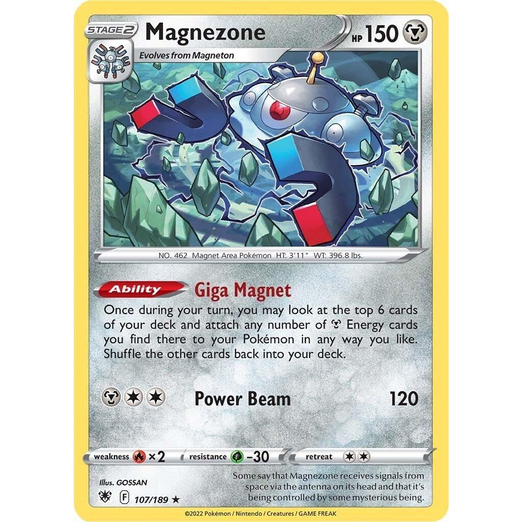 The Pokemon Company Magnezone (107/189) (SWSH10: Astral Radiance) by LAB7 Malta, Europe