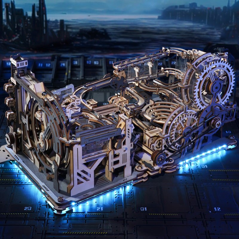 ROKR ROKR 3D Wooden Puzzle Marble Spaceport Marble Run LGC01 by LAB7 Malta, Europe