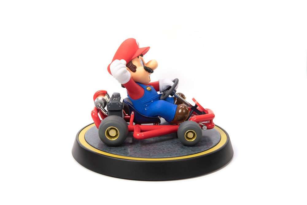 First 4 Figures Mario Kart PVC Statue Mario Standard Edition 19 cm by LAB7 Malta, Europe