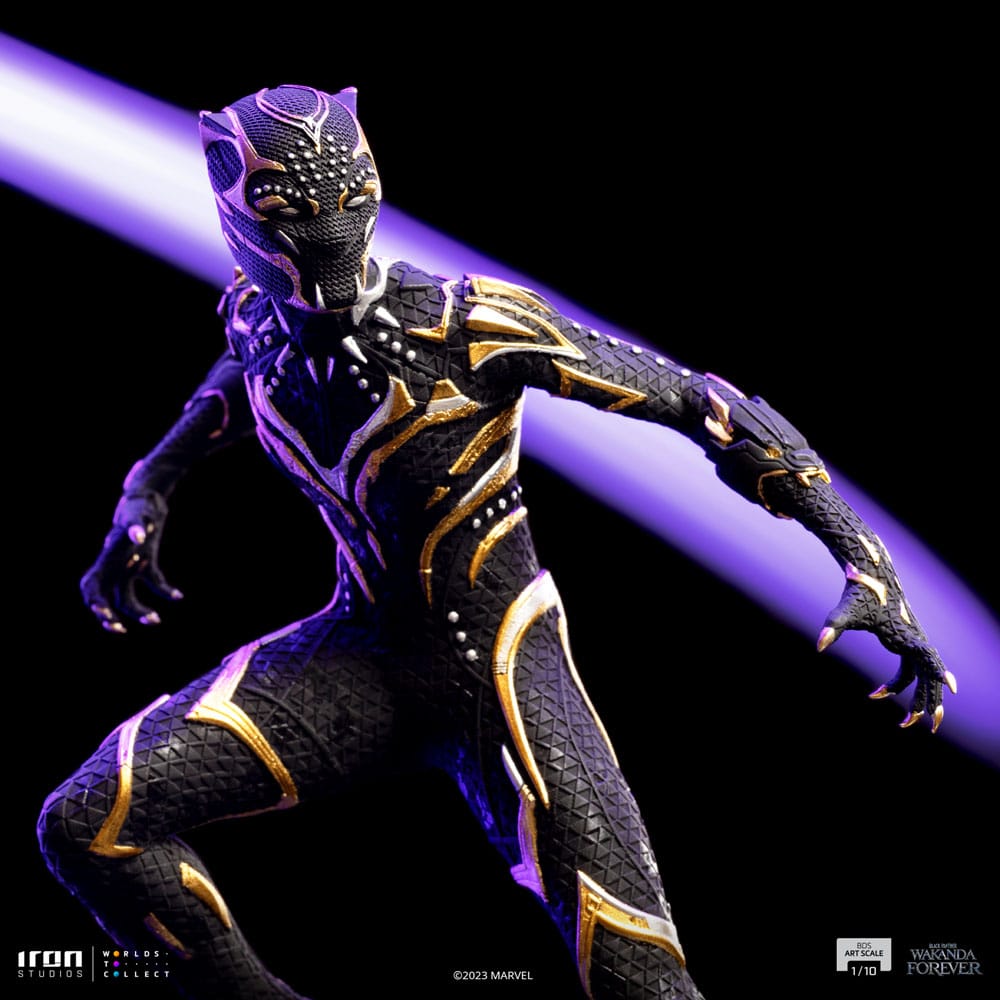 Iron Studios Marvel Art Scale Statue 1/10 Wakanda Forever Black Panther 21 cm by LAB7 Malta, Europe