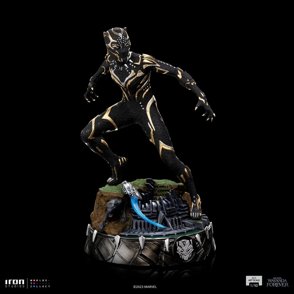 Iron Studios Marvel Art Scale Statue 1/10 Wakanda Forever Black Panther 21 cm by LAB7 Malta, Europe