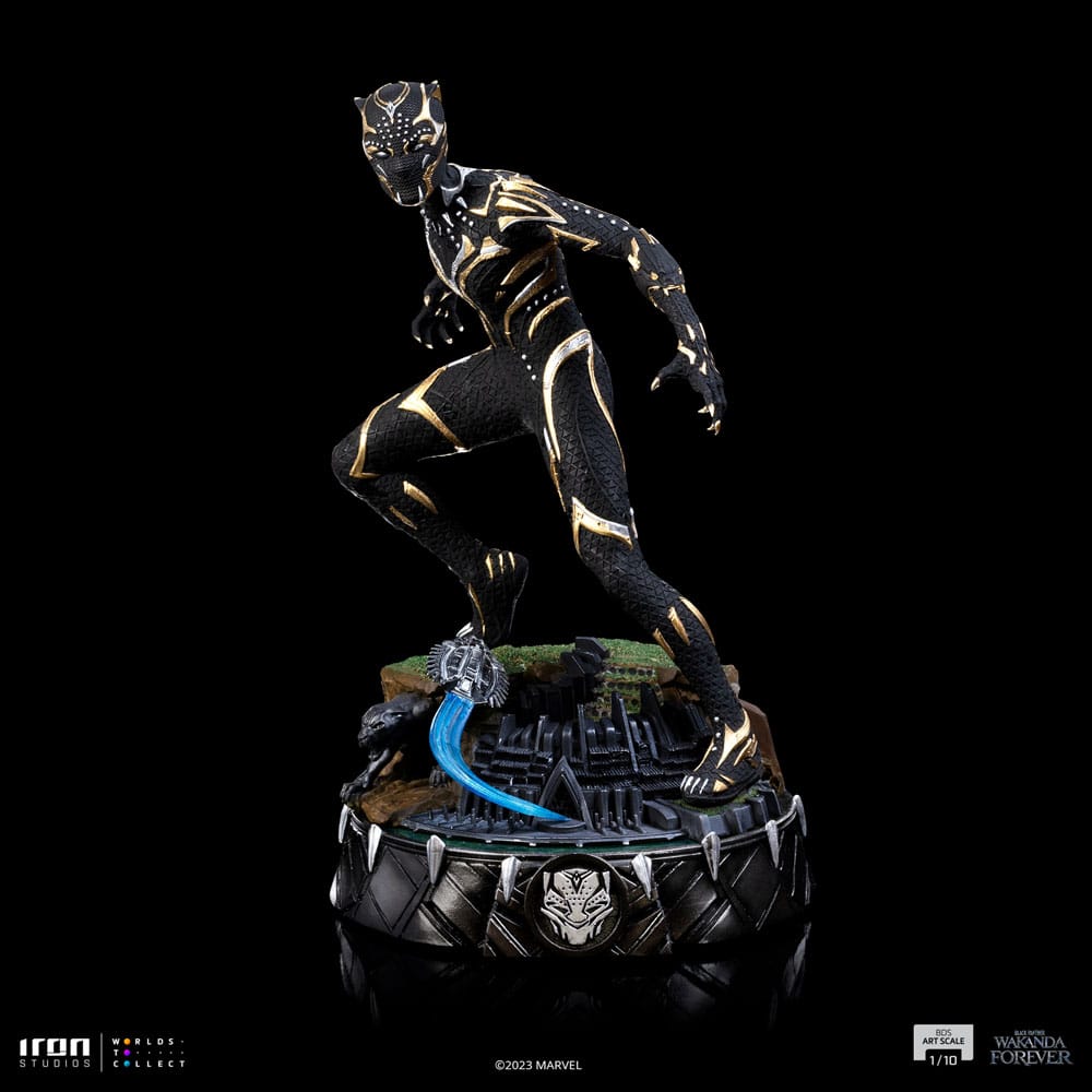 Iron Studios Marvel Art Scale Statue 1/10 Wakanda Forever Black Panther 21 cm by LAB7 Malta, Europe