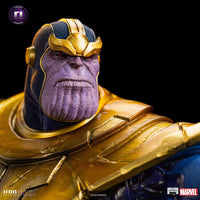 Iron Studios Marvel BDS Art Scale Statue 1/10 Thanos Infinity Gaunlet Diorama 30 cm by LAB7 Malta, Europe