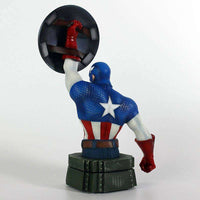 Semic Semic Marvel Captain America Resin Bust – 26cm Collectible by LAB7 Malta, Europe