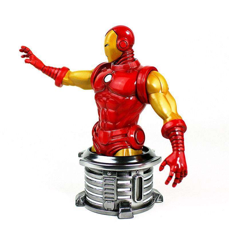 Semic Marvel Bust Iron Man 17 cm by LAB7 Malta, Europe