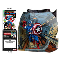 McFarlane Marvel Collection PVC Statue 1/10 Captain America (Captain America 100) – 12 cm by LAB7 Malta, Europe