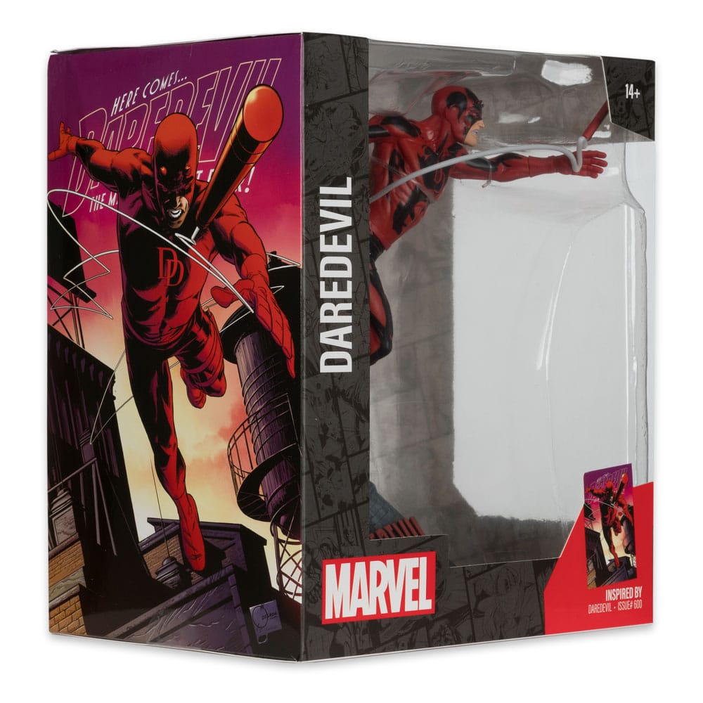 McFarlane Marvel Collection PVC Statue 1/10 Daredevil (Daredevil 600) 17 cm by LAB7 Malta, Europe