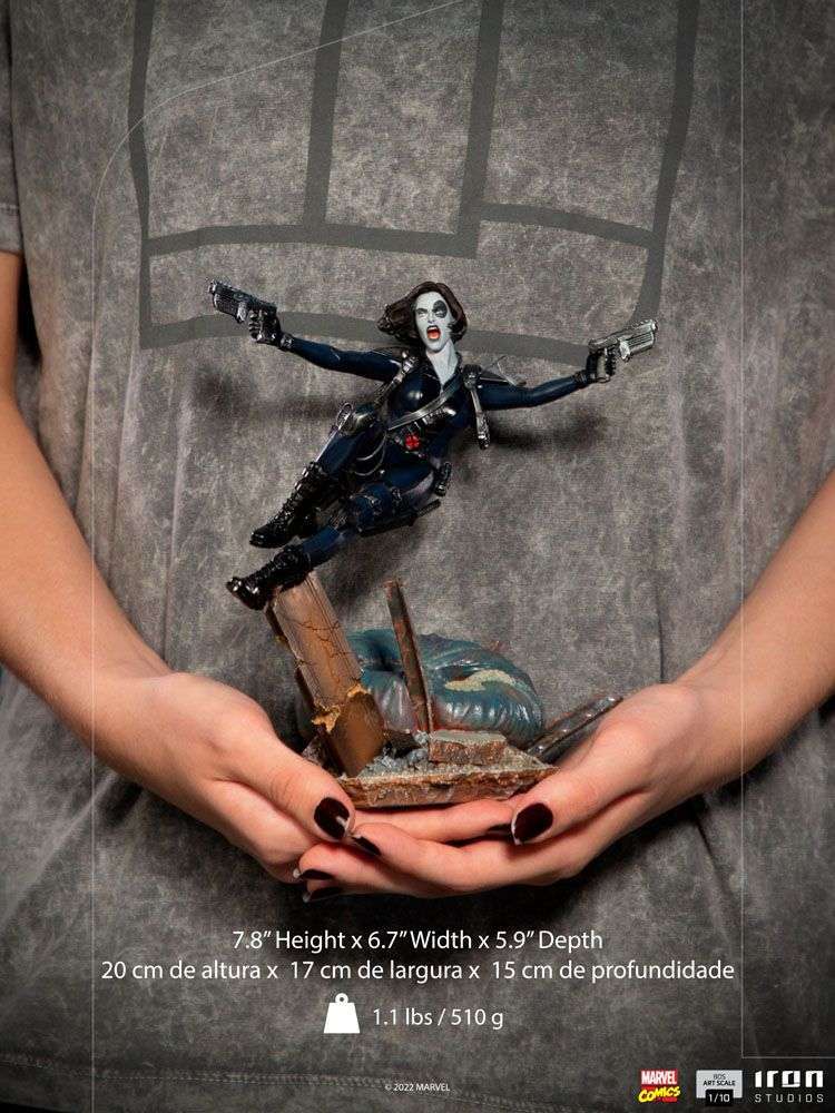 Iron Studios Marvel Comics BDS Art Scale Statue 1/10 Domino (X - Men) 20 cm by LAB7 Malta, Europe