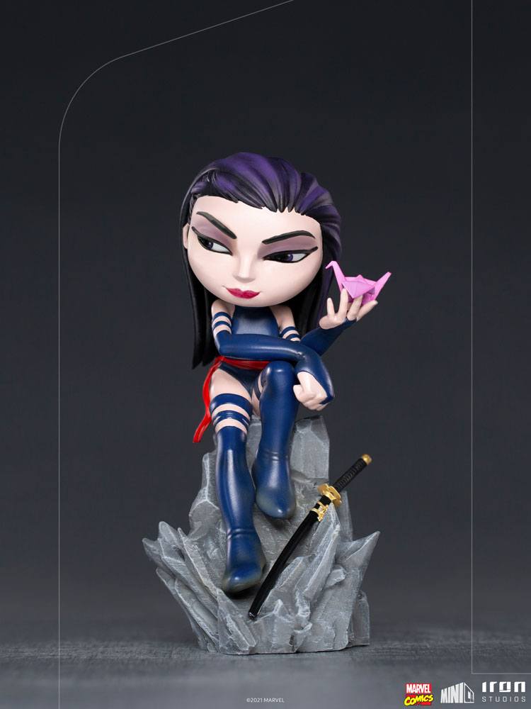 Iron Studios Marvel Comics Mini Co. Deluxe PVC Figure Psylocke (X - Men) 15 cm by LAB7 Malta, Europe