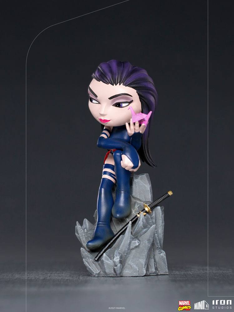Iron Studios Marvel Comics Mini Co. Deluxe PVC Figure Psylocke (X - Men) 15 cm by LAB7 Malta, Europe