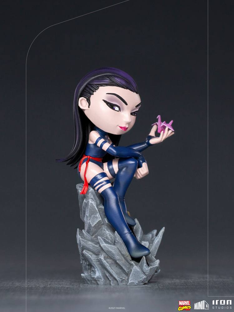 Iron Studios Marvel Comics Mini Co. Deluxe PVC Figure Psylocke (X - Men) 15 cm by LAB7 Malta, Europe