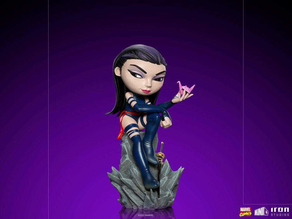 Iron Studios Marvel Comics Mini Co. Deluxe PVC Figure Psylocke (X - Men) 15 cm by LAB7 Malta, Europe