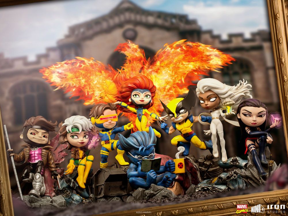 Iron Studios Marvel Comics Mini Co. Deluxe PVC Figure Storm (X - Men) 21 cm by LAB7 Malta, Europe