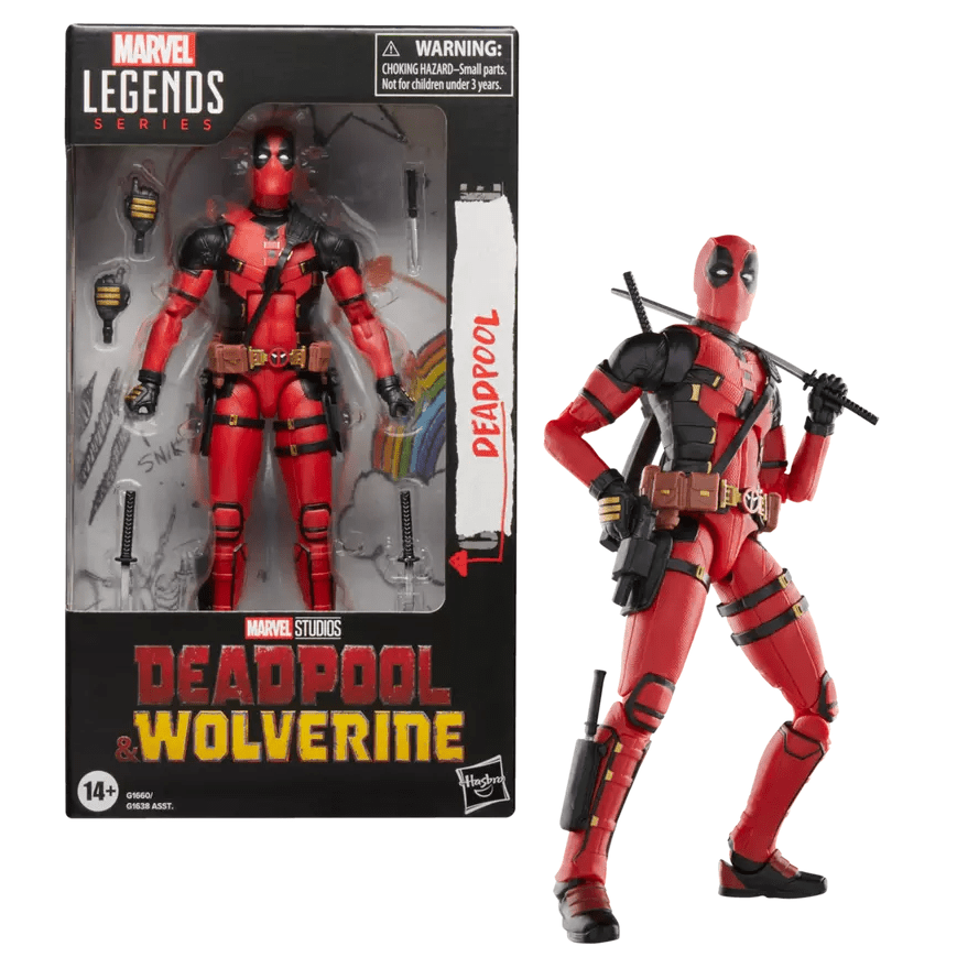 Hasbro Marvel Legends Deadpool Figure – Deadpool & Wolverine 15cm by LAB7 Malta, Europe