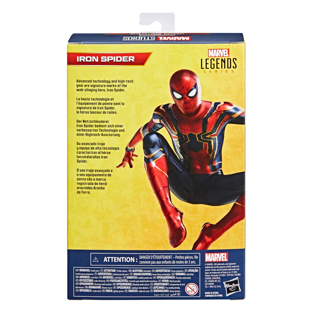 Hasbro Marvel Legends Iron Spider Action Figure 15cm by LAB7 Malta, Europe