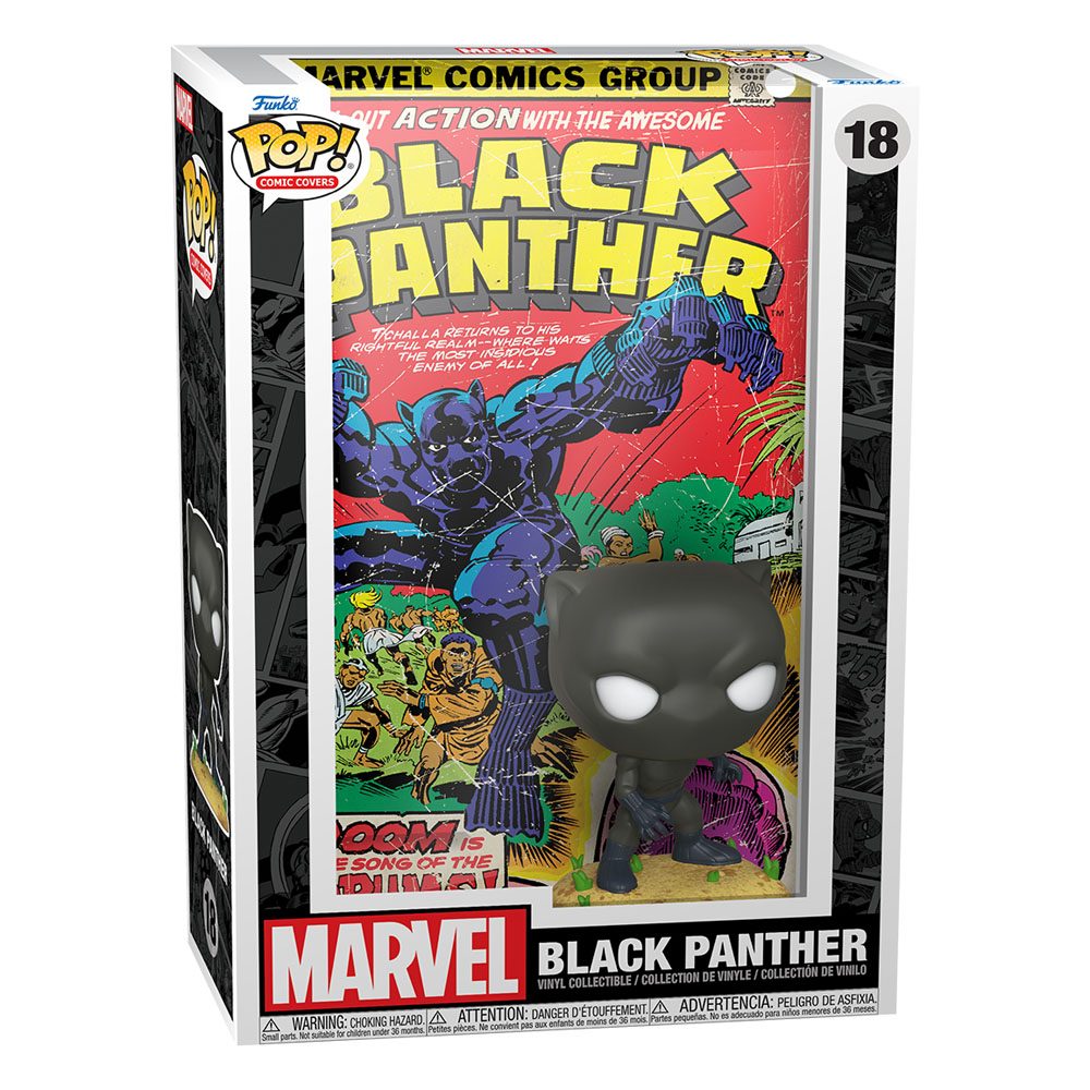 Funko Marvel POP! Comic Cover Vinyl Figure Black Panther 18 by LAB7 Malta, Europe