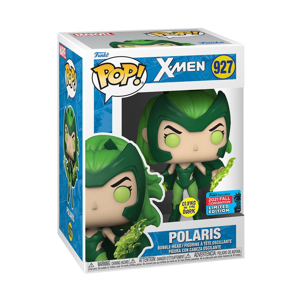 Funko Marvel POP! Vinyl Figure Polaris GITD (NYCC/Fall Con.) 927 by LAB7 Malta, Europe