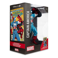 McFarlane Marvel PVC Statue 1/6 Captain America (The Amazing Spider - Man 323) – 28 cm by LAB7 Malta, Europe