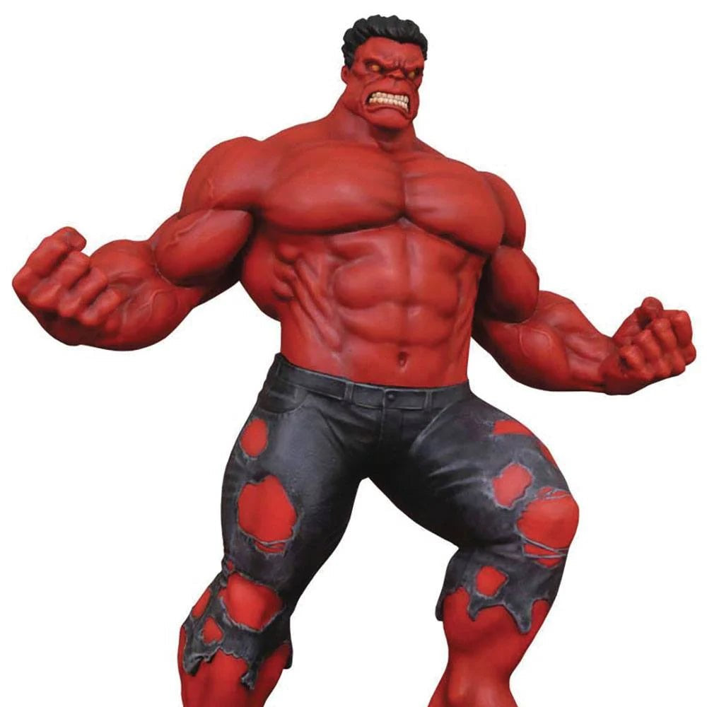 Diamond Select Marvel Red Hulk PVC Statue - 25cm Marvel Gallery Figure by Diamond Select Toys by LAB7 Malta, Europe