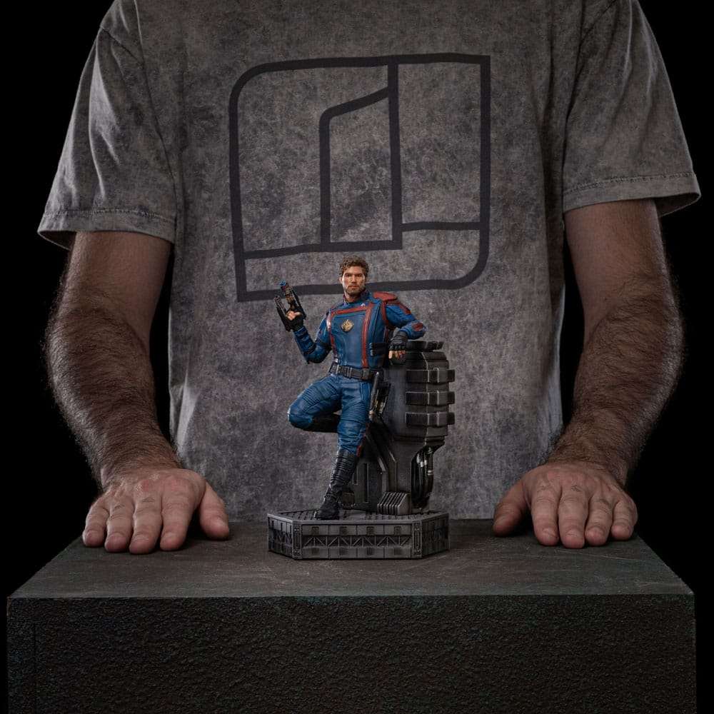 Iron Studios Marvel Scale Statue 1/10 Guardians of the Galaxy Vol. 3 Star - Lord 19 cm by LAB7 Malta, Europe