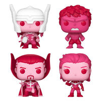 Funko Marvel Valentines Pocket POP! Vinyl Figure 4 - Pack 4 cm by LAB7 Malta, Europe