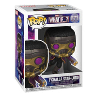 Funko Marvel: What If…? - T’Challa Star - Lord Metallic Funko Pop! Vinyl Figure by LAB7 Malta, Europe