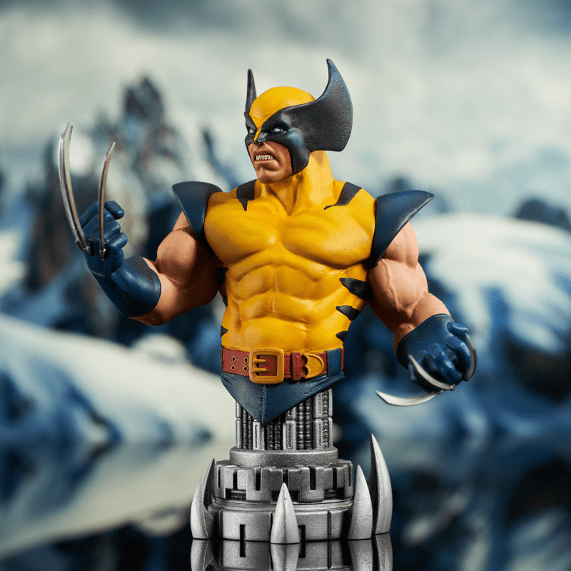Diamond Select MARVEL - Wolverine (Yellow Outfit) - Mini Bust 2024 SDCC 12.7cm by LAB7 Malta, Europe