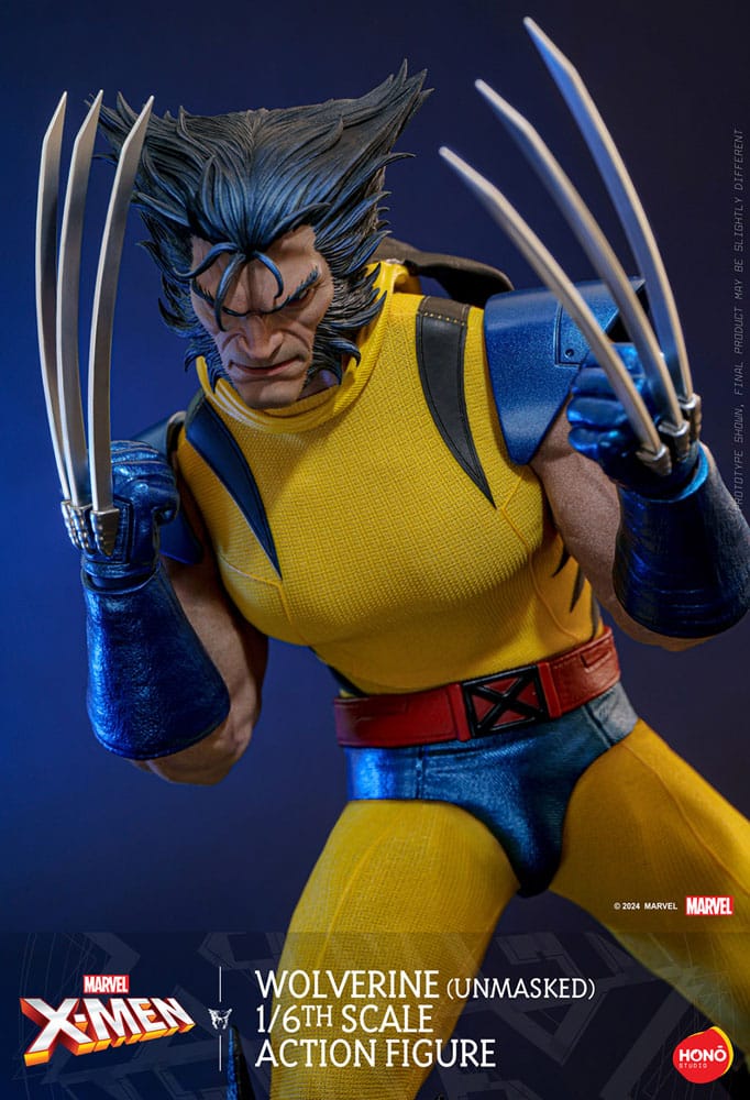 Hono Studio Marvel X - Men Wolverine (Unmasked) 1/6 Scale Action Figure by LAB7 Malta, Europe