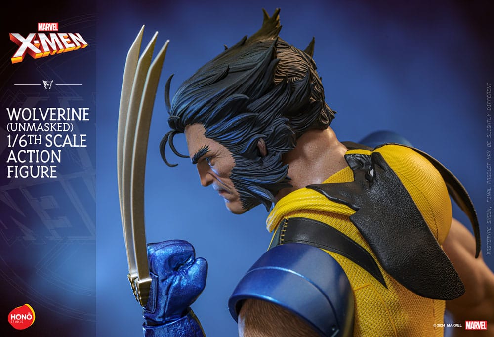 Hono Studio Marvel X - Men Wolverine (Unmasked) 1/6 Scale Action Figure by LAB7 Malta, Europe