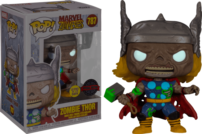 Funko Marvel Zombies - Thor Zombie Glow in the Dark Pop! 787 by LAB7 Malta, Europe