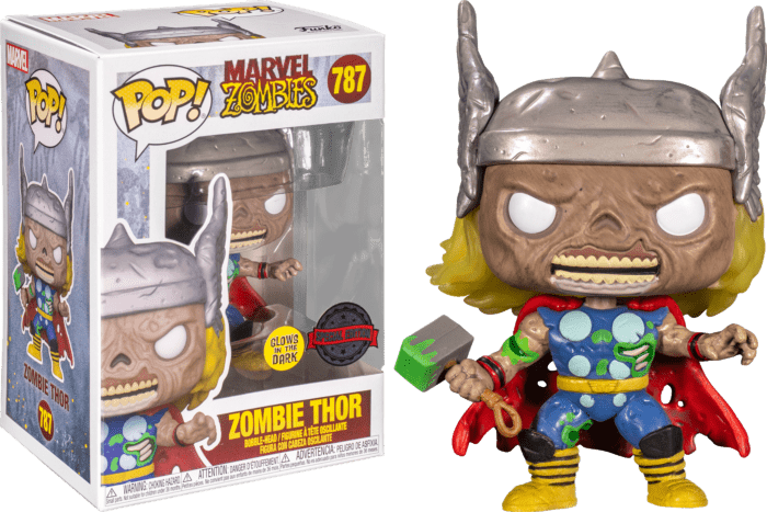 Funko Marvel Zombies - Thor Zombie Glow in the Dark Pop! 787 by LAB7 Malta, Europe