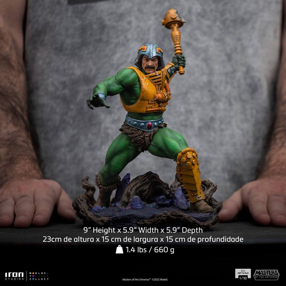 Iron Studios Masters of the Universe BDS Art Scale Statue 1/10 Man - at - Arms by LAB7 Malta, Europe