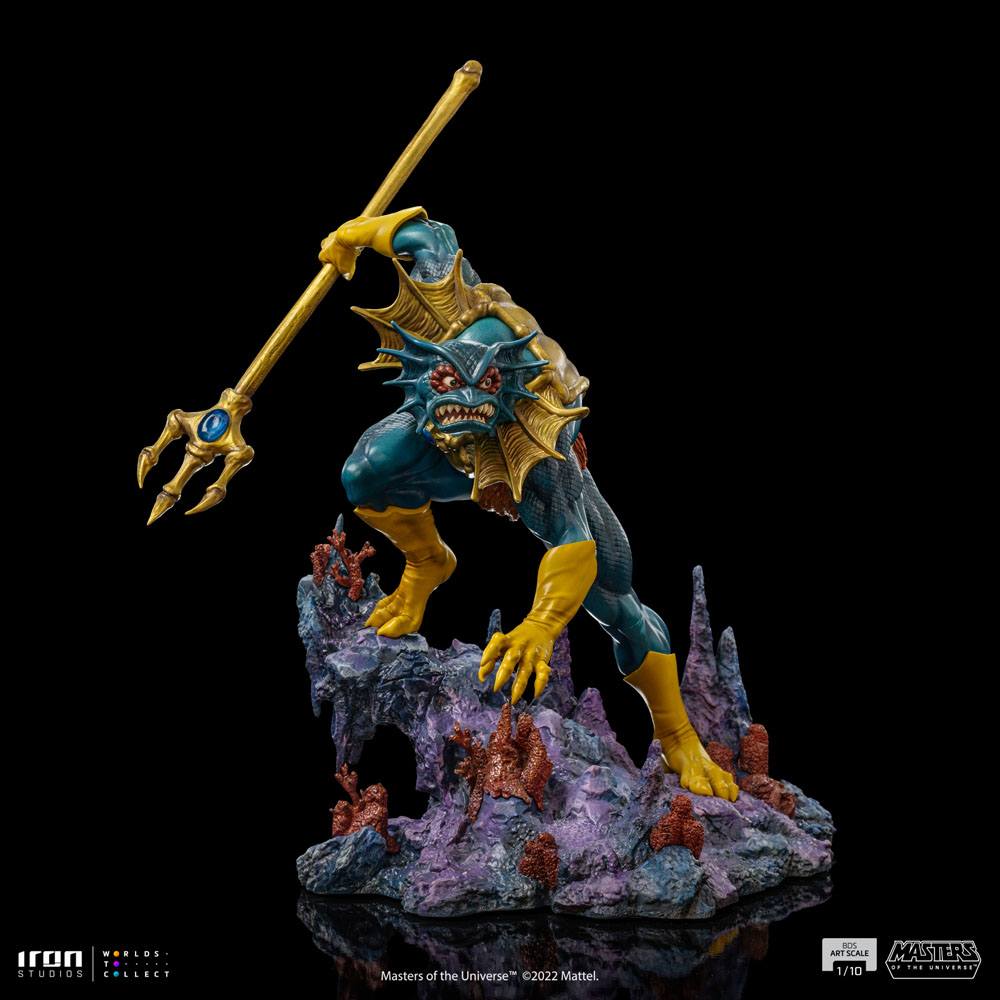 Iron Studios Masters of the Universe BDS Art Scale Statue 1/10 Mer - Man 27 cm by LAB7 Malta, Europe