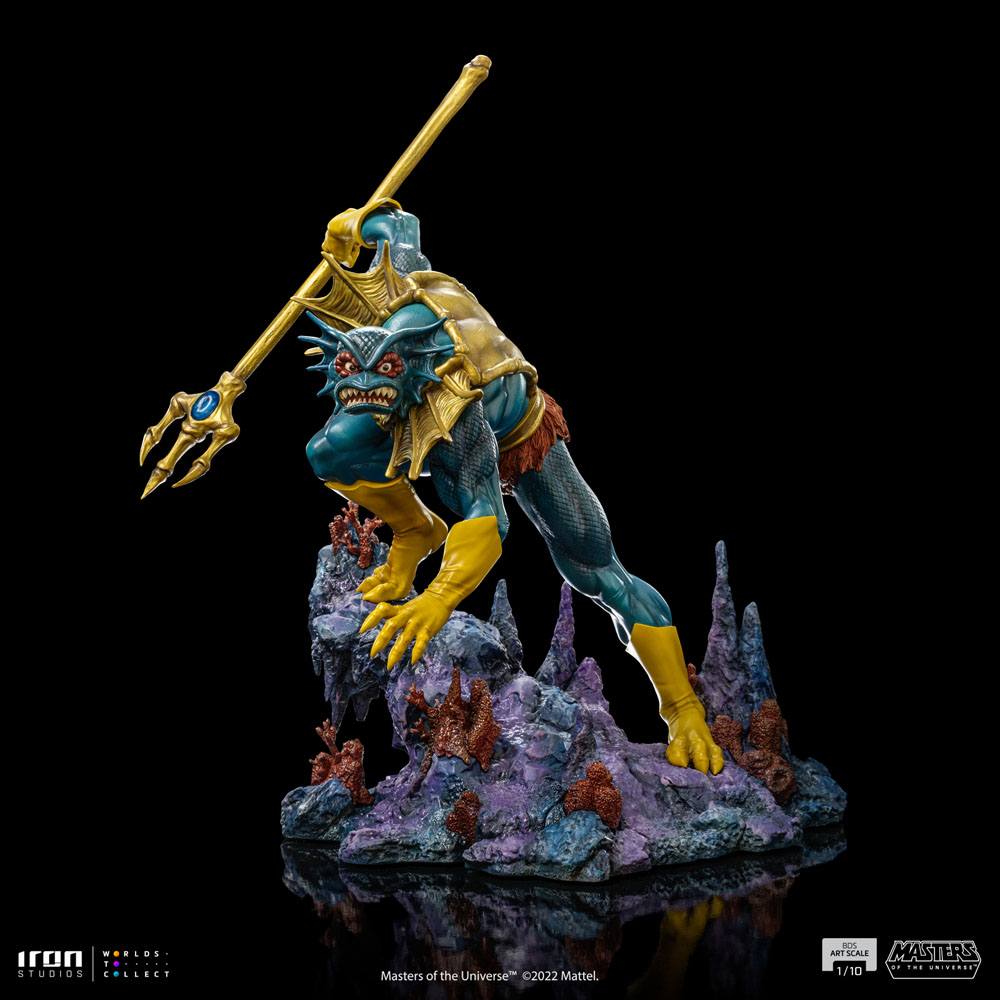 Iron Studios Masters of the Universe BDS Art Scale Statue 1/10 Mer - Man 27 cm by LAB7 Malta, Europe