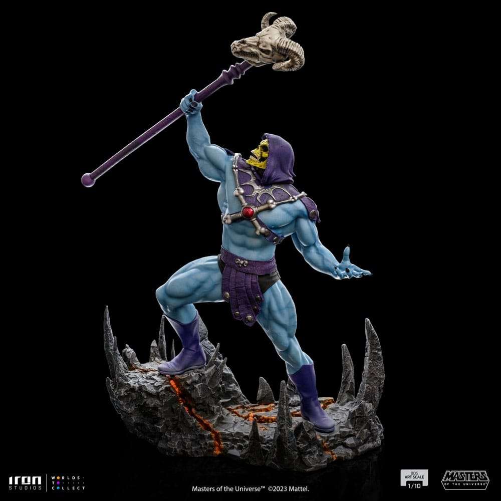 Iron Studios Masters of the Universe BDS Art Scale Statue 1/10 Skeletor 28 cm by LAB7 Malta, Europe