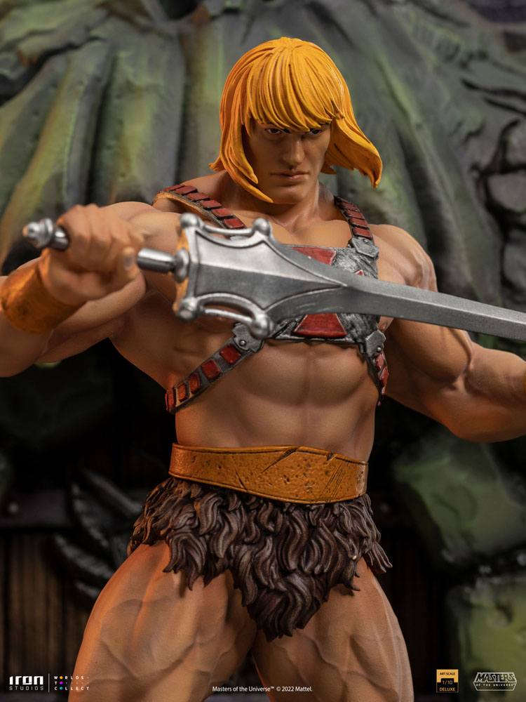 Iron Studios Masters of the Universe Deluxe Art Scale Statue 1/10 He - Man 34 cm by LAB7 Malta, Europe