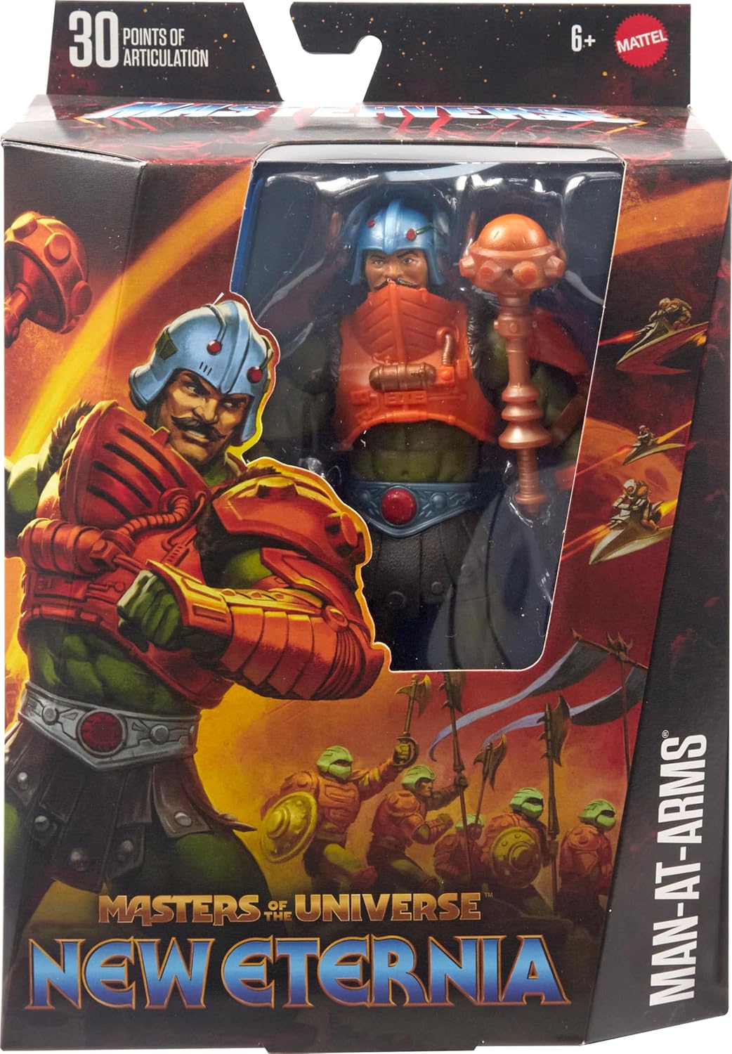 Mattel Masters of the Universe: New Eternia Masterverse Action Figure Man - At - Arms 18 cm by LAB7 Malta, Europe