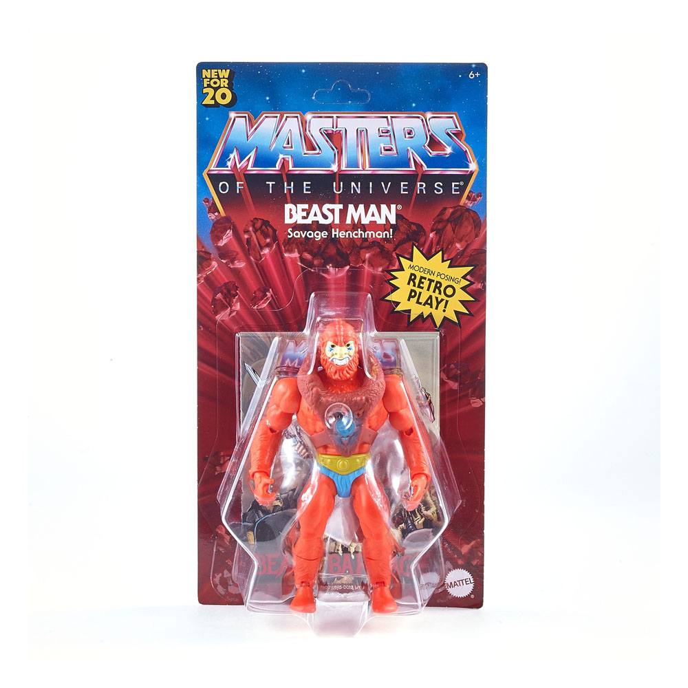 Mattel Masters of the Universe Origins Action Figure 2020 Beast Man by LAB7 Malta, Europe